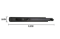 Preview: IYG Präzisions-Cuttermesser aus Aluminium mit Carbonstahlklinge – ergonomisch, schwarz-matt, inkl. 1 Klinge