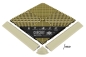 Preview: Bodenbelag "Circuit" Gold