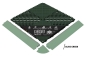 Preview: Bodenbelag "Circuit" Olive Green