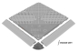 Preview: Eckstück "Circuit" Shadow Gray