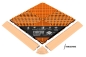 Preview: Bodenbelag "Circuit" Tangerine