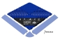 Preview: Bodenbelag "Circuit" Royal Blue