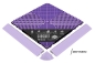 Preview: Bodenbelag "Circuit" Deep Purple