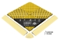 Preview: Bodenbelag "Circuit" Sunshine Yellow