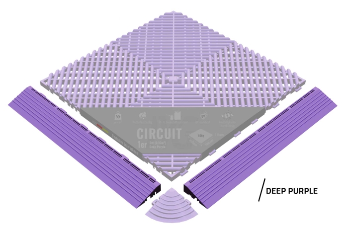 Rampenstück "Circuit" Deep Purple
