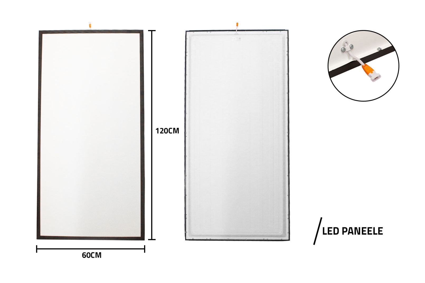 LED Paneele Schaubild